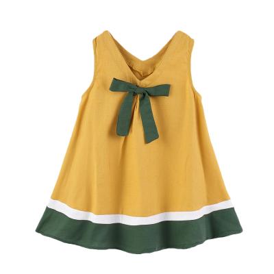 China 2021 New Viable Fashion Summer Girls Party Solid Princess Dresses For 3-7 Year Old Girls Plus for sale