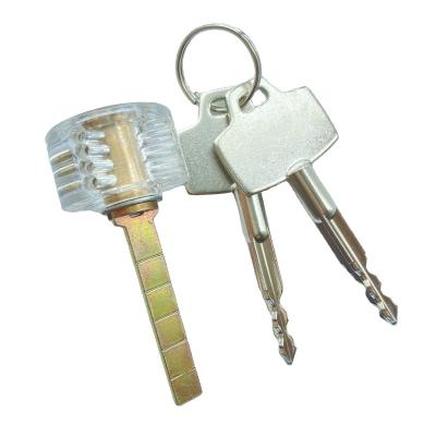 China Lockpicking Skills Wholesale Goso Locksmith Practice Supplies Transparent Padlock Lock Pick Tool Kit for sale