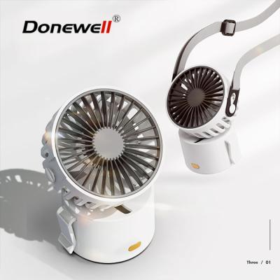 China Hot Selling Mini USB Car Fan Portable Blow On The Neck Cute High Wind Handheld Mini Fan Without Noise for sale