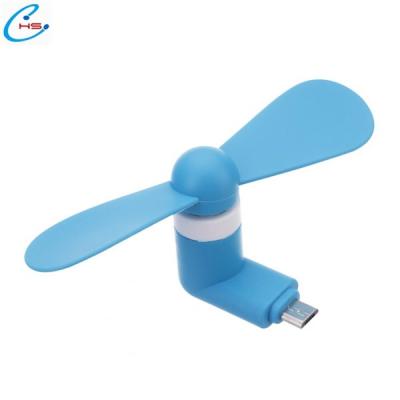 China Remote 2 in 1 for Android and iphone Mini Fan Micro USB Mobile Phone Fan for sale