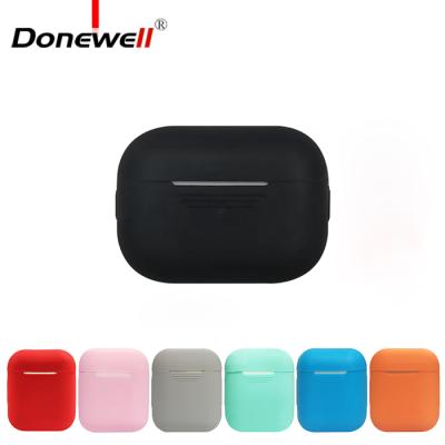 China In Stock Goods For AirPods Silicone Cover Dust Proof Case Plain Silicone Earphone Cover for sale