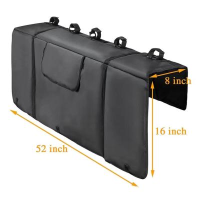 China New Sports Tailgate Pad For Bike Curved Slot Universal For Trucks Carry 5 Bikes for sale