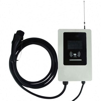 China Household Electric Car Station AC EV Point Charger 64a Max Output 22kw Charging Pile for sale