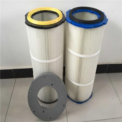 China Machinery Repairs Workshop Square Chuck Dust Filter Cartridge Plate Dust Filter Cartridge Coated With Flame Retardant Film Dust Filter Cartridge Dust Air for sale