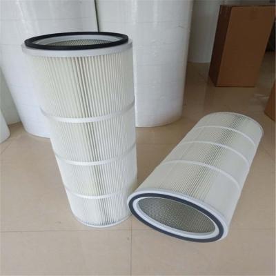 China Machinery Repair Shops Smoke Welding Machine Filter Element Polyester Fiber Dust Collection Filter Element Electrostatic Spray Film Coated Filter Cartridge for sale