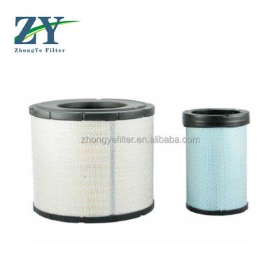 China Engine Air Cleaner Factory Supplied High Efficiency Air Filter AF25125M For Truck Engine Heavy Machinery for sale