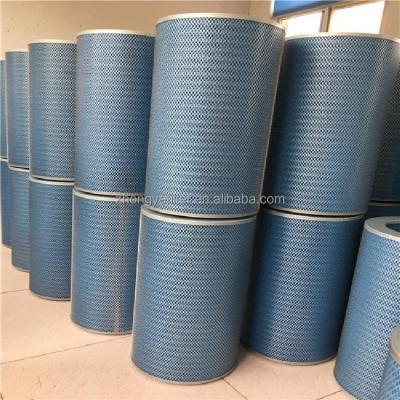 China Machinery Repair Shops Supply Resistant High Temperature Air Filter Cartridge Fire Retardant Wood Pulp Fiber Air Filter Element for sale