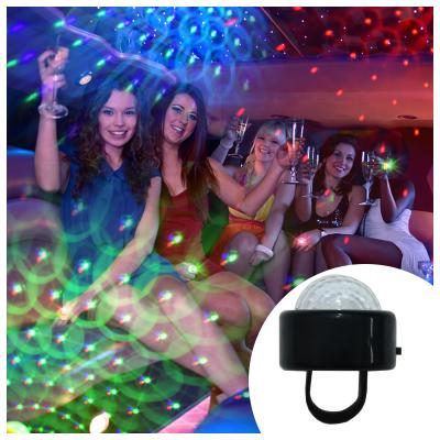 China Halloween DJ Residential Disco Lights Party Mini USB RGB Disco Ball Ball Ring Lights Residential Halloween DJ Magic Ball for sale