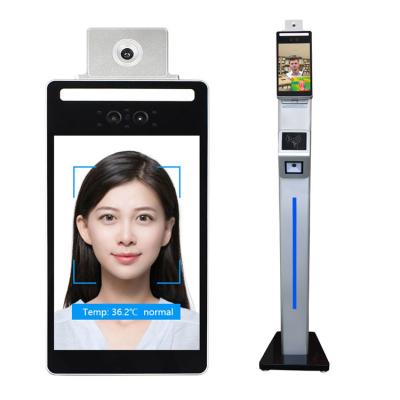 China Android 9.0 MTK Face Recognition Temperature Measurement 800*1200 for sale