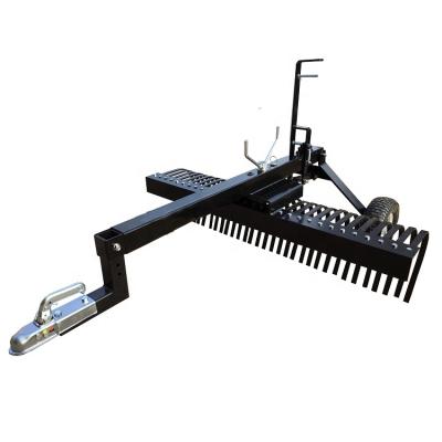 China farms atv grass rake/landscape rake for sale