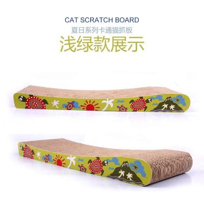 China Fashionable Wholesale Best Selling Large Toy Cardboard Cat Scratching Cat Scratcher Pet For Cats for sale