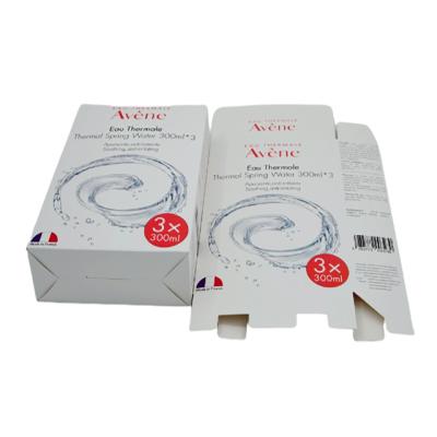 China Materials Factory Custom Mask Skin Care Products Recycled Folding Carton Packaging Printing Face Cream Paper Box Packaging for sale