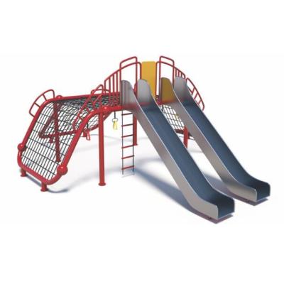 China Exercise Children's Balance Outdoor Playground Outdoor Rope Net Climbing Slide for sale