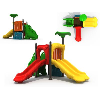 China Wholesale Plastic Kids Park Slide Outdoor Playground Equipment Set for sale