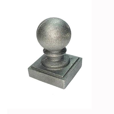 China Viable Iron Fence Ball Shape Post Caps 1