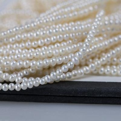 China Fast Delivery White Pearl Necklace Real Pearled Natural Freshwater Pearl Necklace for sale