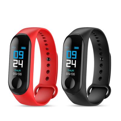 China Wifi Hot Selling Mi Band 3 M3 Smart Bracelet Watch Popular M3 M4 M5 M6 Smart Band Fitness Mi Band 3 for sale