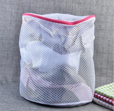 China Traditional Coarse Thick Extra Large Storage Mesh Laundry Bag Wholesale Mesh Laundry Bags for sale