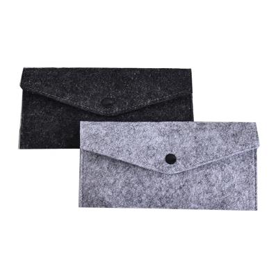 China Schools & Offices Custom Felt Cosmetic Pencil Bags Pencil Pen Case Filter Frames Stationery Bag For School for sale