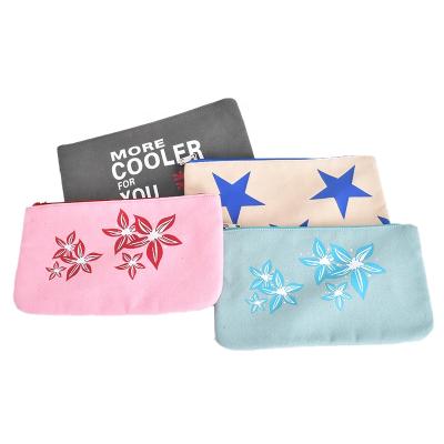 China Schools & Custom office bags fashion pen bag fabric pencil case bags for girls and shudents in school for sale