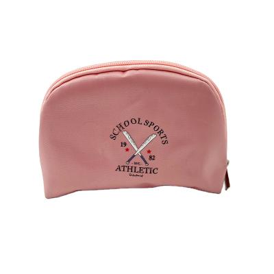 China Fashion Most Popular Customized Logo Leather Coin Purse Acceptable Candy Color Zippered for sale