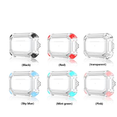 China For AirPods Pro Full Cover Clear For Airpods 3 Case Transparent Color Soft Tpu Cover Device Case For Airpods 1 pro /2 Cover for sale