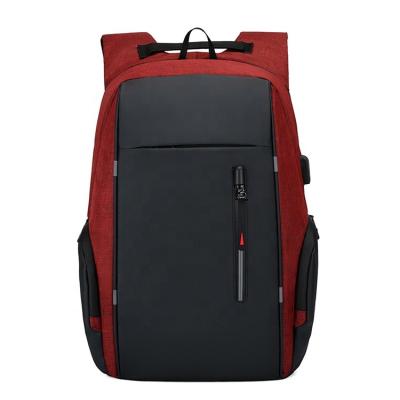 China With USB 2021 new style logo mochila antirrobo waterproof men school custom bag travel usb charging laptop anti-theft backpack for sale