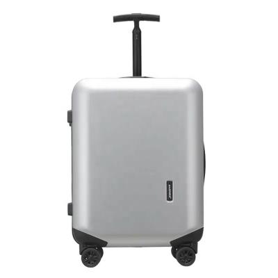 China Good shape and quality Wholesale hard luggage Unisex Single Airplane Aluminum Trolley ABS PC luggage set Travel Bags Suitcase for sale