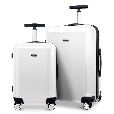 China Polyester Fashion Travel Luggage Sets Carry On Luggage Rolling Suitcase Trolley Bag With Spinner Wheels for sale