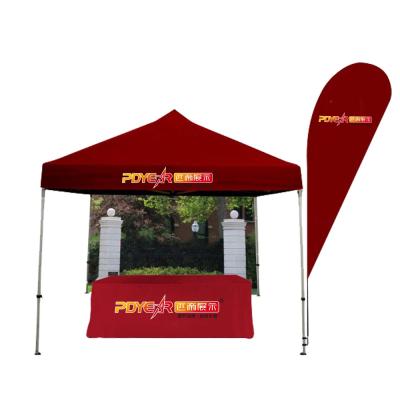 China Promotion Customized Canopy Trade Show UV And Water Proof 10x10ft 10x15ft Outdoor Tent for sale