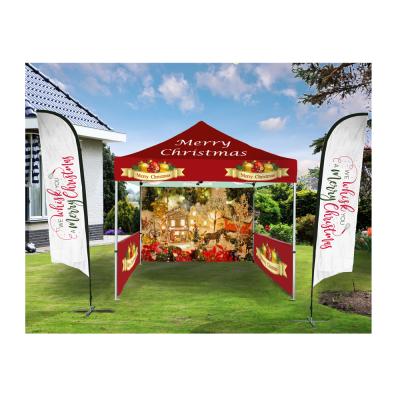 China UV And Water Proof Pop Up Advertising Cheap Custom Printed 10x10 Outdoor Canopy Tent for sale