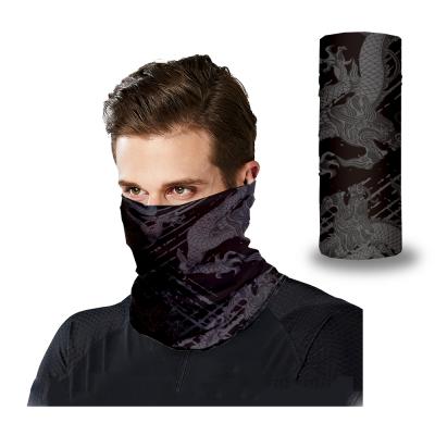 China Quick-drying new design scarf custom logo printing tube shield face bandana durag headwear for sale