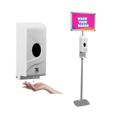 China Wall Mounted Personal Electric Portable Hand Foam Soap Dispenser Tabletop Automatic Sanitizer Dispenser for sale