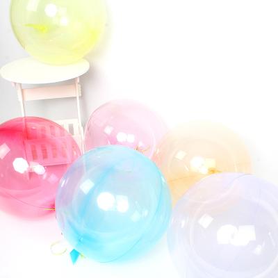 China 2022 New Hot Selling Clear Crystal BOBO Helium Balloon For Party Supplies Fashional Amazon Birthday Supplies Party Decorations Set for sale