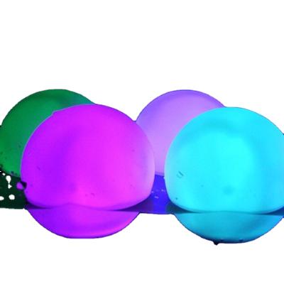 China Fashional 2022 Fashional PVC LED Beach Ball Water Wave Ball Wholesale Remote Control Flashing Wedding BOBO Balloon Inflatable Luminous Ball for sale