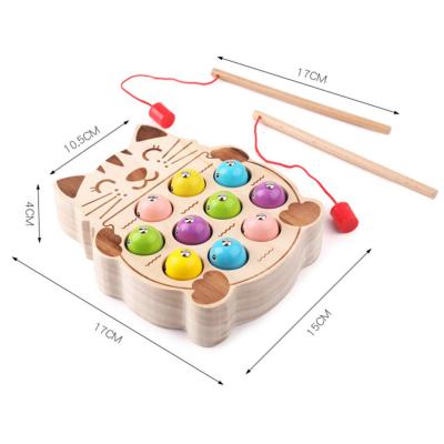 China Toy/Gift/Educational Game/Children's Game Baby Toys Wooden Magnetic Fishing Educational Toys Decoration Toys for sale