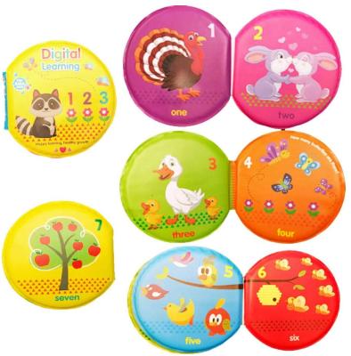 China Preschool Eductional Toys Soft Baby EVA Bath Books Waterproof Early Education Book Toddler Children Story Book for sale