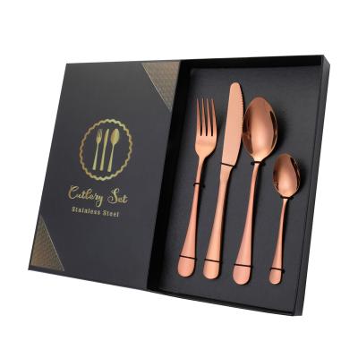 China Wedding Party Tableware Silver Plated Stainless Steel Kids Gift 4pcs Cheap Cutlery for sale