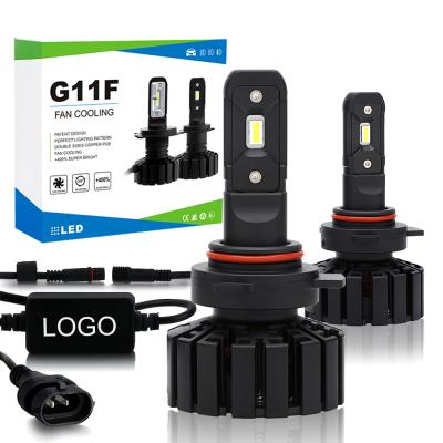 China BT-AUTO G11F-9012 LED headlight fast shipping wholesale super bright 9012 led headlight G11F-9012 LED headlight bulb for sale