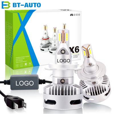 China BT-AUTO X6-H7 LED headlight 36W car 12v 24v LED headlight bulb for X6 H7 projector led light from BT-AUTO 2FDC-10 for sale