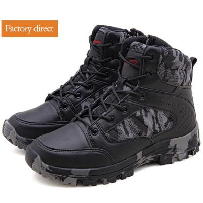 China Cushioning Latest Design Wholesale Custom Anti-Slippery Climbing Men Hiking Outdoor Boot Shoes for sale