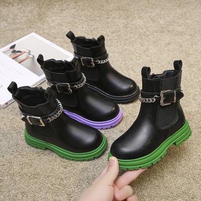 China Breathable Waterproof Martin's boots Chelsea boots for children's ankle boots are zipper comfort shoes for sale