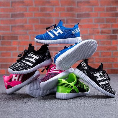 China Other Flying woven cloth children's shoes Spring and summer children's sports shoes Men and women's breathable wholesale for sale