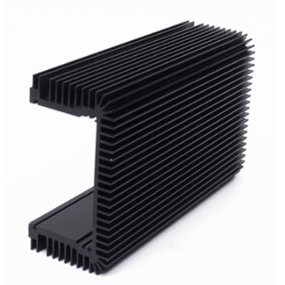 China China Electronic Heatsink Factory Price 6000 Series Extruded Square Aluminum Heatsink For Electronic Equipment for sale