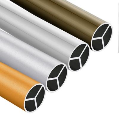 China Interior Decoration Customized Anodizing Extruded Aluminum Round Tube for sale