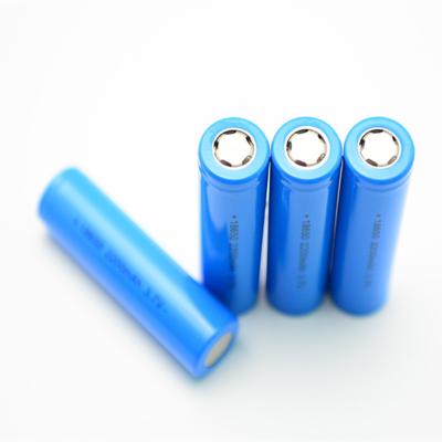 China Toys Best Price 3.7v 18650 2200 mAh Li Ion Rechargeable Batteries For Digital Products for sale