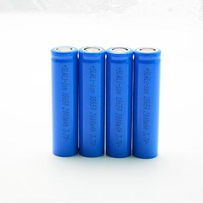 China Hot-selling toys cylinder lithium ion 18650 2000mah 3.7v battery with OEM service for sale