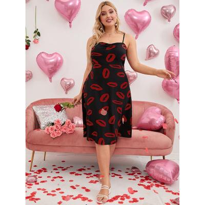 China 2022 Summer Viable Maxi Cheap Casual Western Allure Sleeveless Plus Size Women Dress Slip Dresses for sale