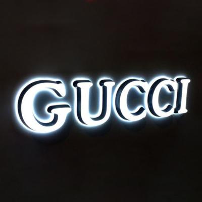 China Buildings Caboal High Brightness 3D Metal Signs Customs Lead Luminous Sign 3d Frontlit Channel Letter Illuminated Backlit Sign for sale