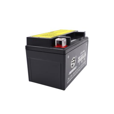 China 12V7AH lead acid battery suitable for motorcycle battery YTX7A-BS (MF) 145cm*80cm*95cm models for sale